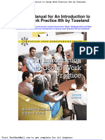 Full Download Solution Manual For An Introduction To Group Work Practice 8th by Toseland PDF Full Chapter