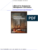 Full Download Solution Manual For Analysis For Financial Management 12th Edition PDF Full Chapter