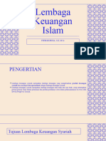 Bank Dan Lembaga Keuangan Islam