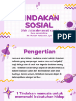 Tindakan Sosial