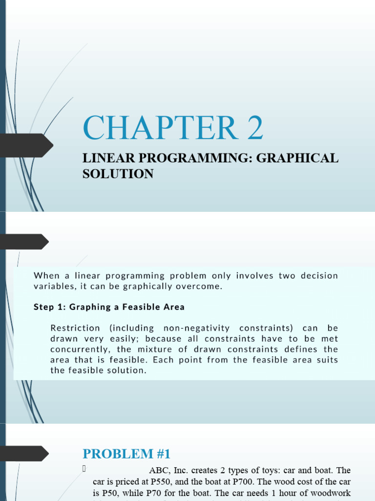 Linear Programming Part 2 | PDF | Linear Programming | Equations