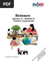 6 Q2 Science 9 Modules 6 CARBON COMPOUNDS