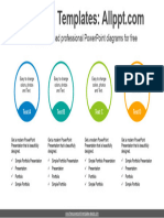 Line Circle List PowerPoint Diagram