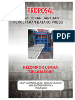 Proposal Batako Press