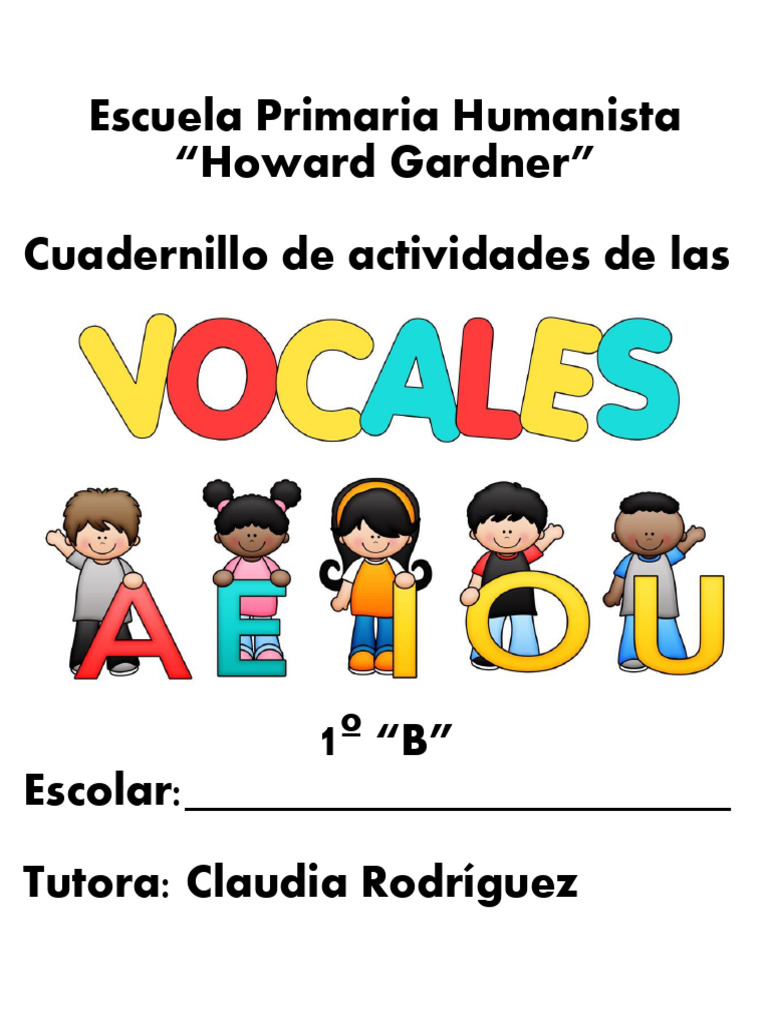 Actividades de Vocales para Niños | PDF