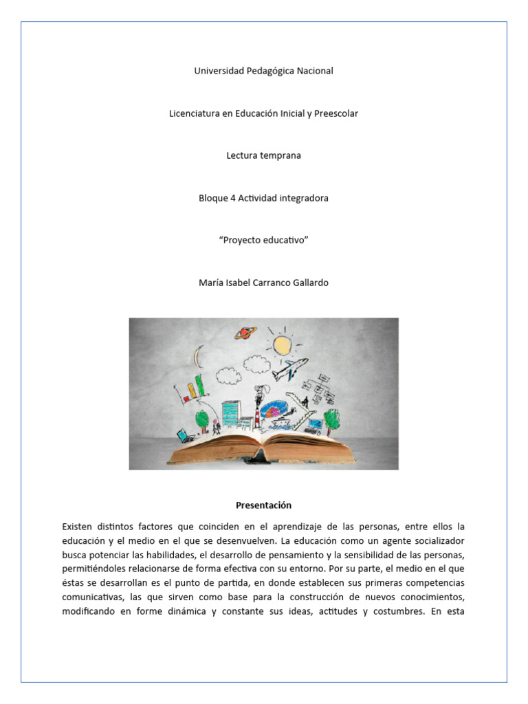 Lectura | PDF | Aprendizaje | Educación de la primera infancia
