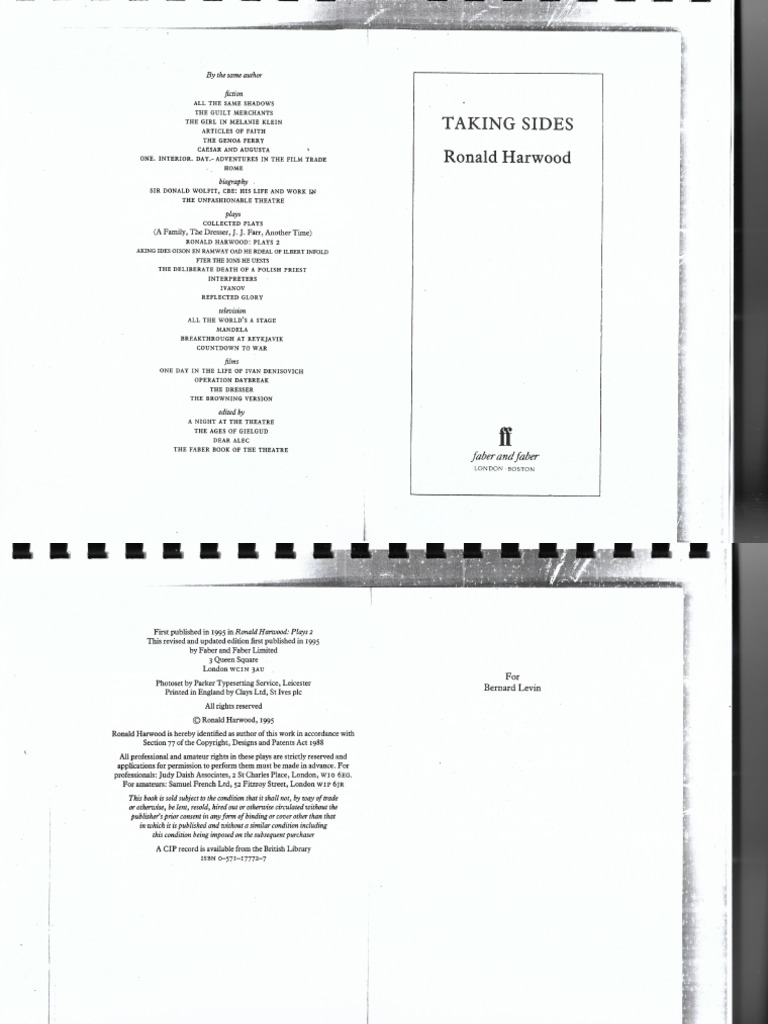 Taking Sides | PDF