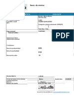 Plantilla de Recibo de Nomina Word