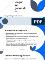 #13 - Perkembangan Paradigma Pembangunan Di Indonesia