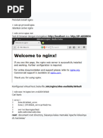 Konfig Nginx Mariadb PHP Phpmyadmin