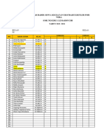 Daftar Hadir PMR