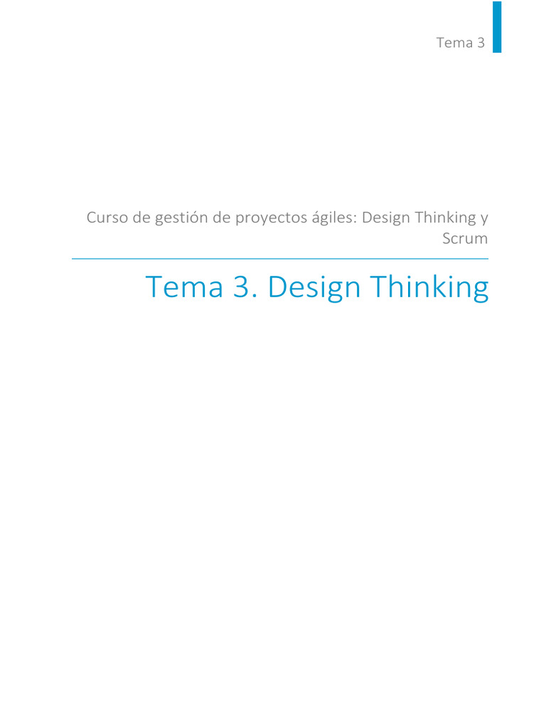 Introducción al Design Thinking | PDF | El pensamiento de diseño ...