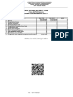 Inline Hasil Rekonsiliasi SAKTI SPAN Satker 685043 Sampai Dengan Periode 2023-11