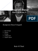 Fotografi Dasar - Komposisi