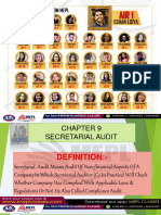 Chapter 9 - SECRETARIAL AUDIT