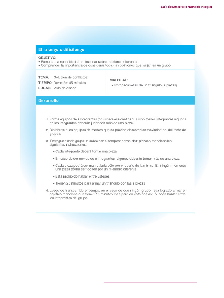 Desarrollo Humano Tarea Aprendizaje | PDF