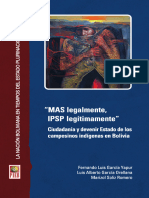 Pieb Mas Legalmente Ipsp Legitimamente Ciudadania y Devenir Estado de Los Campesinos Indigenas en Bolivia