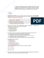 Soal Persiapan Up Pertemuan Kedua