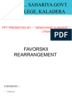 Favorskii Rearrangement