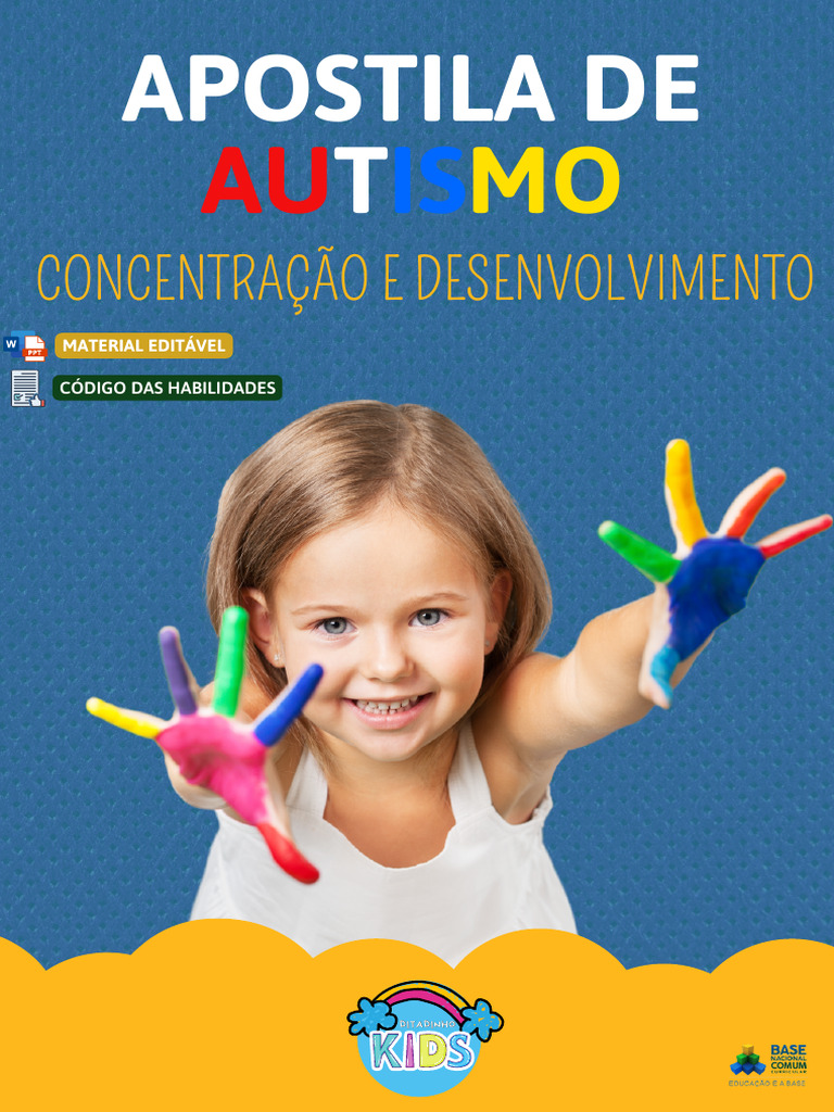 Apostila de Autismo Atividades para Concentracao e Desenvolvimento ...