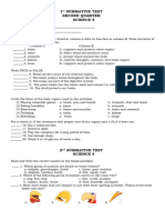 Weekly Tests Science Q2