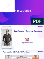 ProfBrunoBezerra - Análise Estatística SEFAZ-AC