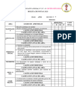 Boleta de Notas 2023