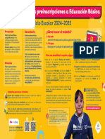 Cartel Preinscripciones 2024-2025