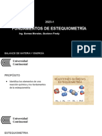 Fundamentos de Estequiometria