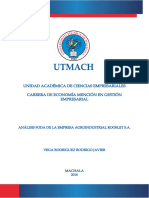 Analisis Foda Agro Industria