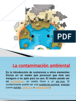 Presentacion Contaminacion, 4tos, Mecanica y Compu 2022