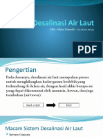 Desalinasi Air Laut - Aditya Djunaidi - 05.2020.1.01239