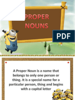 Proper Nouns