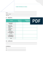 Plan Tutorial de Aula