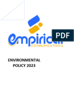 Empirical Environmental Policy