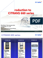 Introduction To CiTRANS 660 Series Lesson1&2