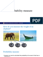 Week 1-2. Probability Measure