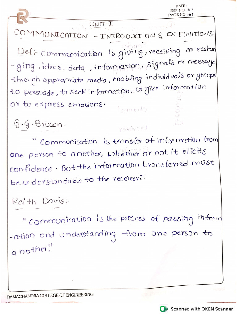 BCSS Record Unit 1, 2 PDF | PDF