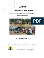 Laporan Analisis Bencana Banjir Kab. Malang, Kab Lumajang Dan Kab Trenggalek 17-18 Okt 2022 Fix Ok!