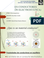 Cargas Electricas en Conductores en Equilibrio - Sanchez Balarezo