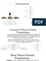 Object Oriented Programming