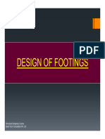 Footings Theory