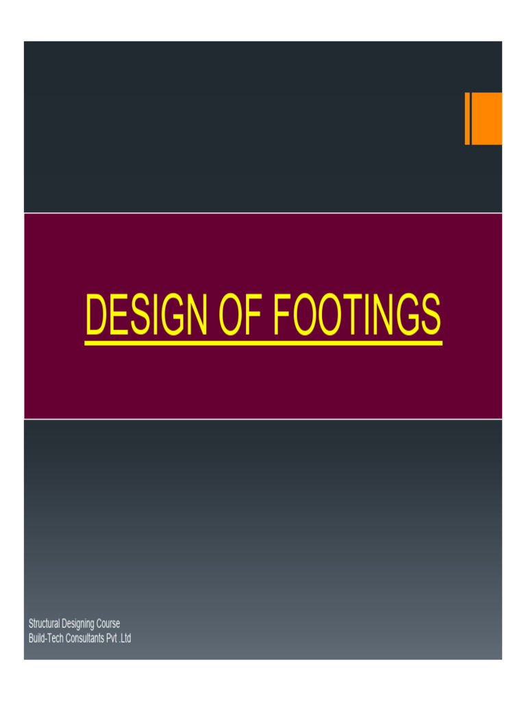 Footings theory pdf foundation engineering bending