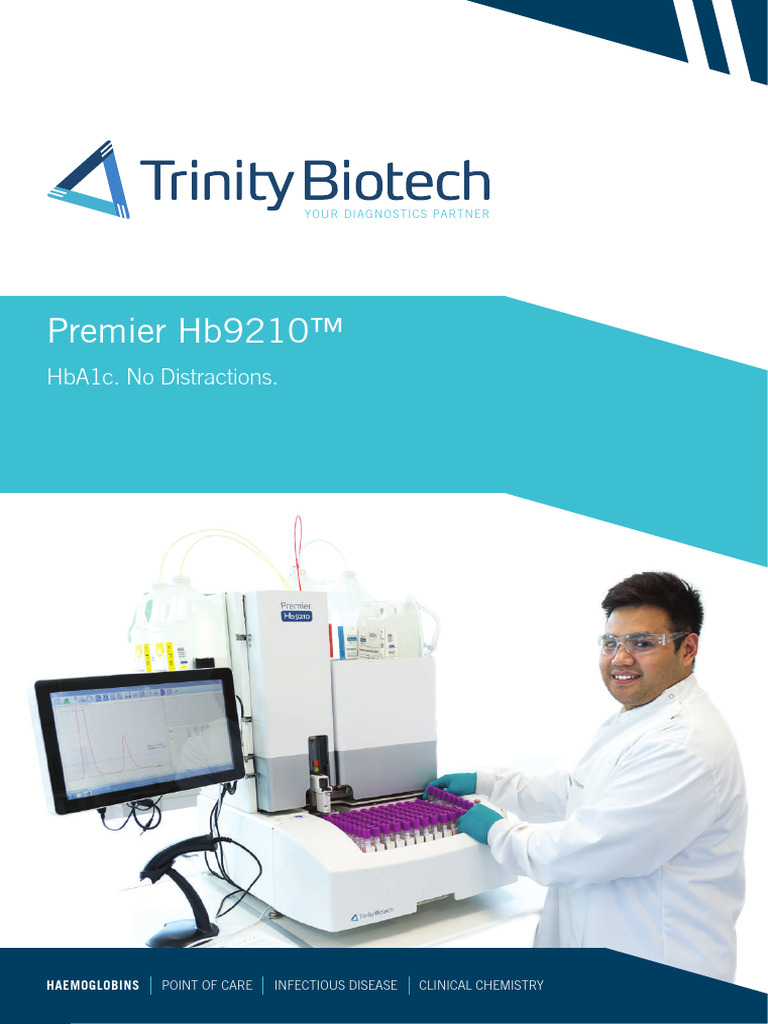 Premier Hb9210 Brochure FR | PDF | Glycated Hemoglobin | Clinical Medicine