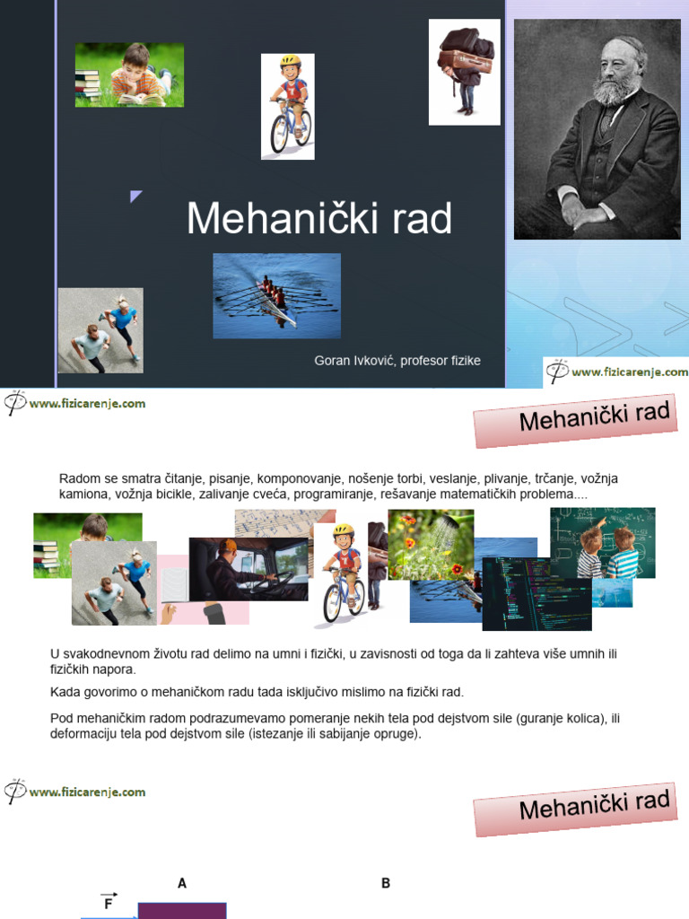 Mehanicki Rad | PDF