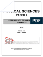 2019-PS-Grade 12-Preliminary Examination - Paper 1