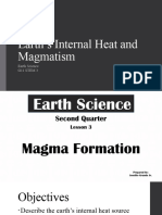 Earths Internal Heat and Magmatism