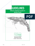 Guidelines For Effluent Treatment System in Prawn Farms