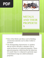 Metals and Their Properties (Report)