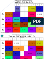 Jadwal Guru